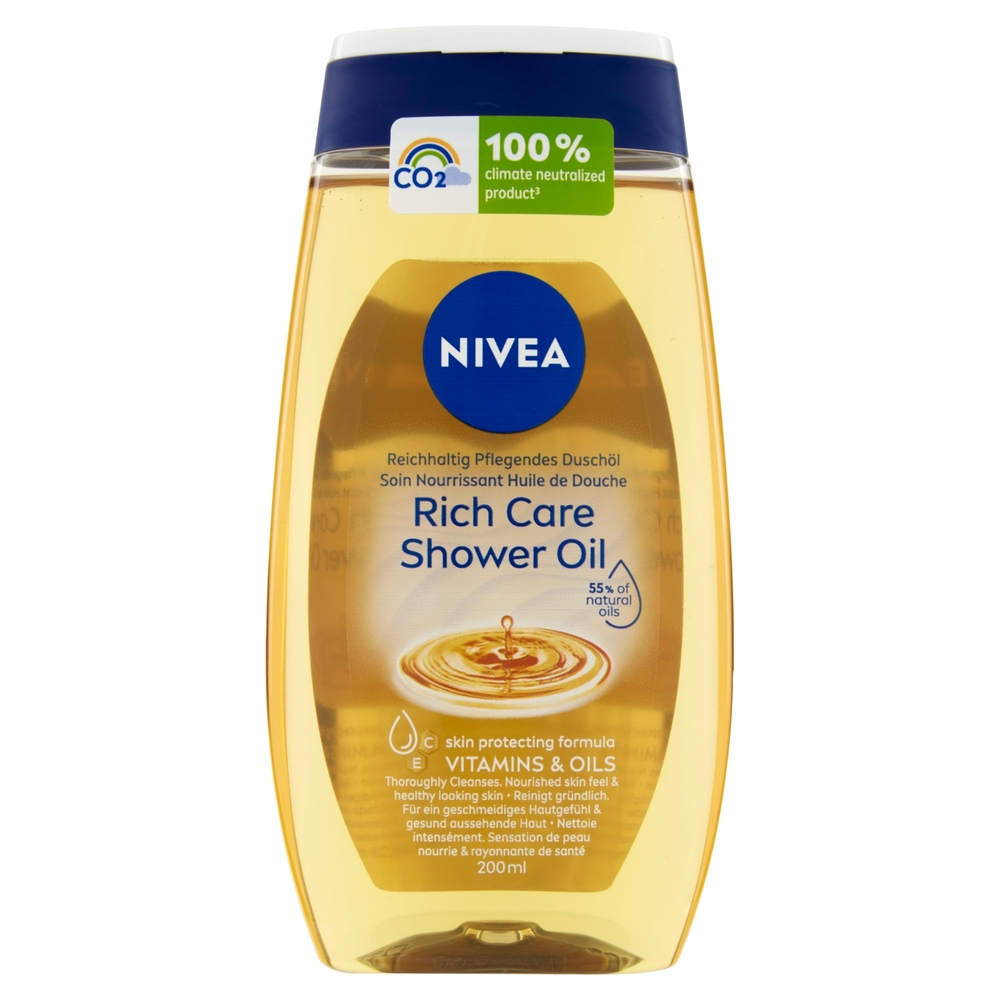 Nivea Rich Care Shower Oil 200 ml